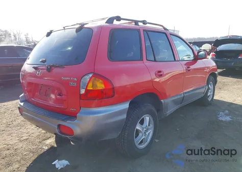 2004 Hyundai Santa Fe Gls/Lx из США, поврежденный, VIN KM8SC73E74U723080